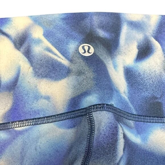 LULULEMON Women’s Blush Blossom Alpine White Midnight Navy Wunder Under Low-Rise - Picture 9 of 9